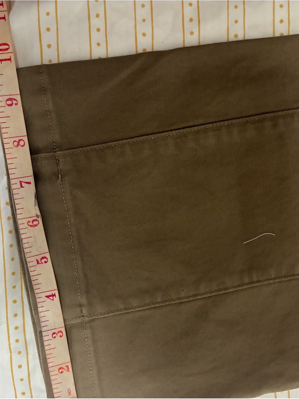 Duluth Trading Co Olive Wide-Leg Utility Jeans - Picture 7 of 14
